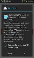 برنامه‌نما Super VPN Pro عکس از صفحه
