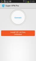 برنامه‌نما Super VPN Pro عکس از صفحه
