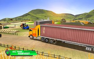 Farm Sim 2018: Mô hình hóa Trồng Tri Simulator 3D ảnh chụp màn hình 3