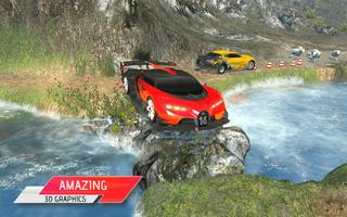 Simulator Pengemudi Mobil Offroad 3D: Pendaki G screenshot 2