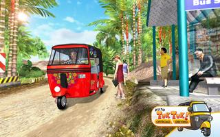 Offroad Auto Rickshaw Tuk Tuk Driving Simulator تصوير الشاشة 2