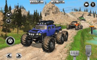 6x6 Offroad Monster Truck Driving poster