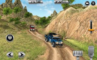 6x6 Offroad Pickup Truck Driving: Dirt Track Drive ảnh chụp màn hình 3
