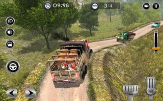 Off-Road Trucker Muddy Driving capture d'écran 3