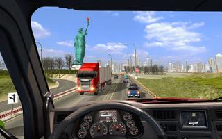 बिग ट्रक सिम्युलेटर 2018: यूएसए ट्रक ड्राइवरों स्क्रीनशॉट 3