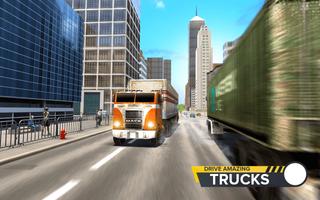 Big Truck Simulator 2018: USA Truckers স্ক্রিনশট 1