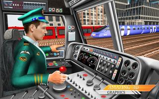 City Train Driving Sim 2018: Zugfahrspiele Plakat