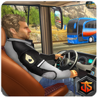 Автобус дорожного автобуса Racer: автобус вождения иконка