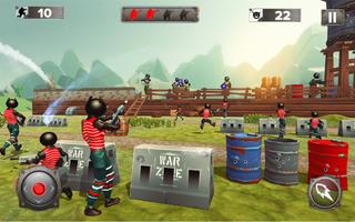 Stickman Battleground Simulator الملصق