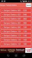 Skripsi Teknik Elektro スクリーンショット 1