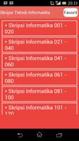 Skripsi Teknik Informatika captura de pantalla 1