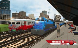 Train Racing Free Games: Euro Train Speed Driving ảnh chụp màn hình 2