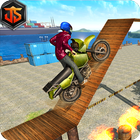 Tricky Bike Stunt Crazy Master icône