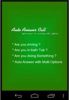 Auto Answer Call Cartaz