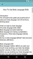 How to Read Body Language screenshot 2