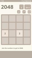 Free 2048 BrainGame Affiche