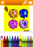 School, Educational Coloring Pages by TheColor.com 스크린샷 2
