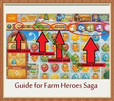 Guide Farm Heroes Saga Hack Affiche