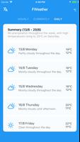 Flutter Weather اسکرین شاٹ 1