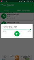 Voice Recorder स्क्रीनशॉट 3