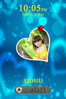 Love Photo Lock Screen اسکرین شاٹ 1