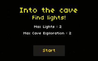 Into the Cave : Find lights! โปสเตอร์