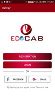 Eco Cab Rides Driver Affiche