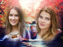 Waterfall Photo Frames Dual تصوير الشاشة 1