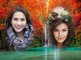 Waterfall Photo Frames Dual تصوير الشاشة 3