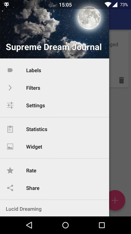 Supreme Dream Journal For Android Apk Supreme Dream Journal Poster