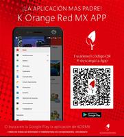 K Orange Red MX (DESANTENDIDA)-poster