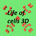 Life of cells 3D-icoon