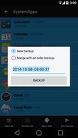 برنامه‌نما Backup + عکس از صفحه