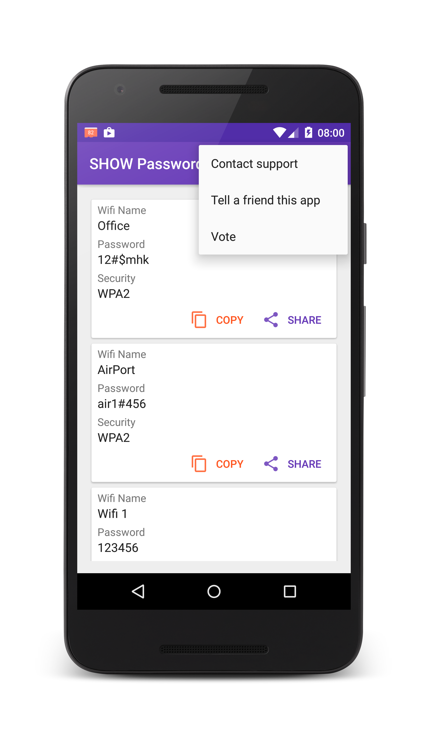 Show Saved Wifi Passwords APK 1.6 Download for Android – Download Show