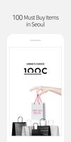 100C-Korea Shopping Seoul Tour Affiche