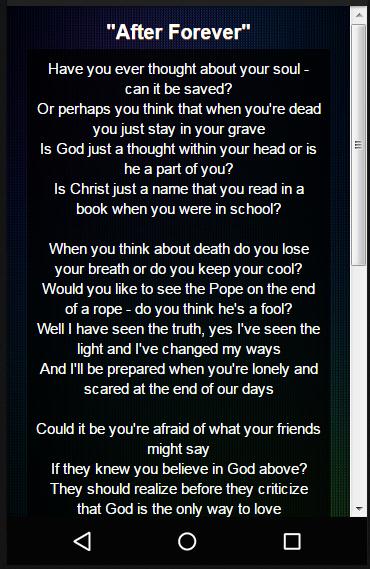 Black Sabbath Lyrics For Android Apk Download