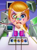 Crazy Eye Transplant Simulator Surgery Doctor Game poster