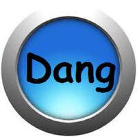 Dang! Dang It!  Button App Affiche