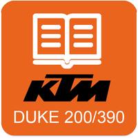 KTM Duke Owner's Manual постер