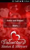 1 Schermata Valentine Status and Shayari