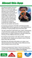 Childcare Quality Checklist T Affiche