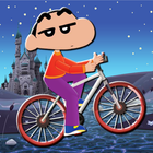 Shin-Chan Hill Racer ไอคอน