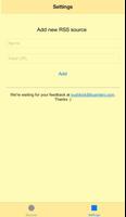 برنامه‌نما RSS Feed Push Notifications عکس از صفحه