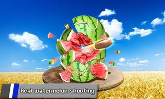 Watermelon Fruit 3D Shoot تصوير الشاشة 2