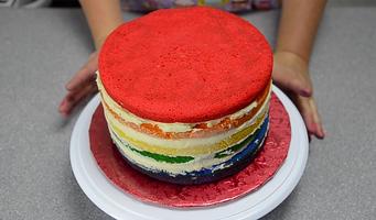 Memasak Kue Rainbow 스크린샷 1