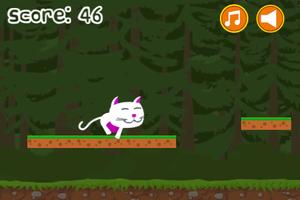 Cat games Fun Meow Meow Runner تصوير الشاشة 1