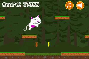Cat games Fun Meow Meow Runner capture d'écran 2
