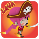 The floor is lava challenge Pirate Edition APK