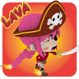 The floor is lava challenge Pirate Edition