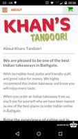 Khan's Tandoori, Bathgate 스크린샷 3